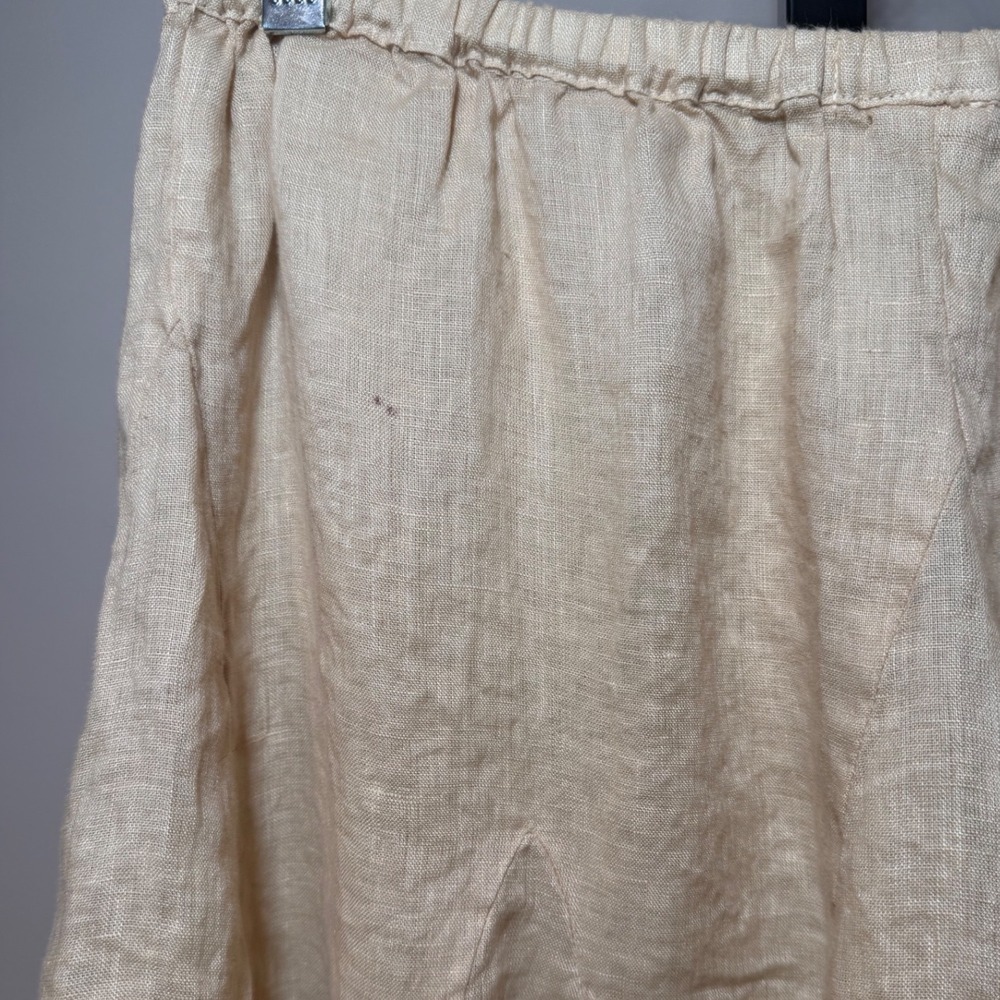 CP Shades Lily Linen Maxi Skirt Tan Size Large - Picture 5 of 9